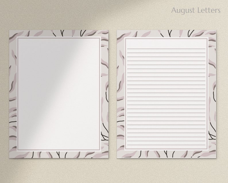 printable-stationery-paper-a4-8-5x11-lined-unlined-etsy