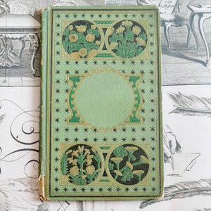 Cartonnage Romantique - Livre décoratif - 19ème siècle - Livre antique - Livre doré - Livre romantique