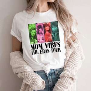 Mom Vibes Eras Tour Retro Mama Shirt, 90’s Mom Vibes Shirt, Sitcom moms Sweatshirt, Funny Mom, Mom Life, Mother's Day Gift, Cool Mom Gifts