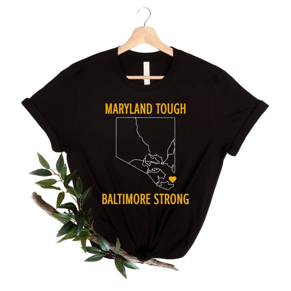 Francis Scott Key Bridge Collapse Baltimore Shirt, Patapsco River Baltimore Strong Shirt, You're Maryland Tough, You're Baltimore Strong