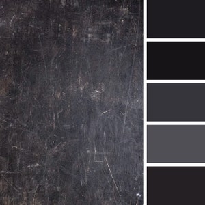 Black backdrop, ML105, black scratches, food surface black, backdrop for photography, image 2