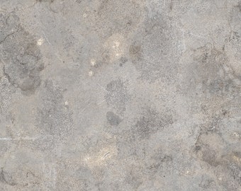 Può includere: Primo piano di una superficie di cemento grigia con una texture ruvida. La superficie ha un aspetto screziato con aree grigie più chiare e più scure.