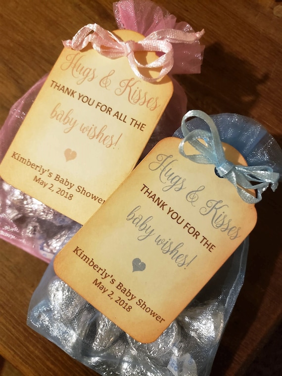 Diy Baby Shower Favors Using Hershey Kisses Baby Shower Candy & Bulk