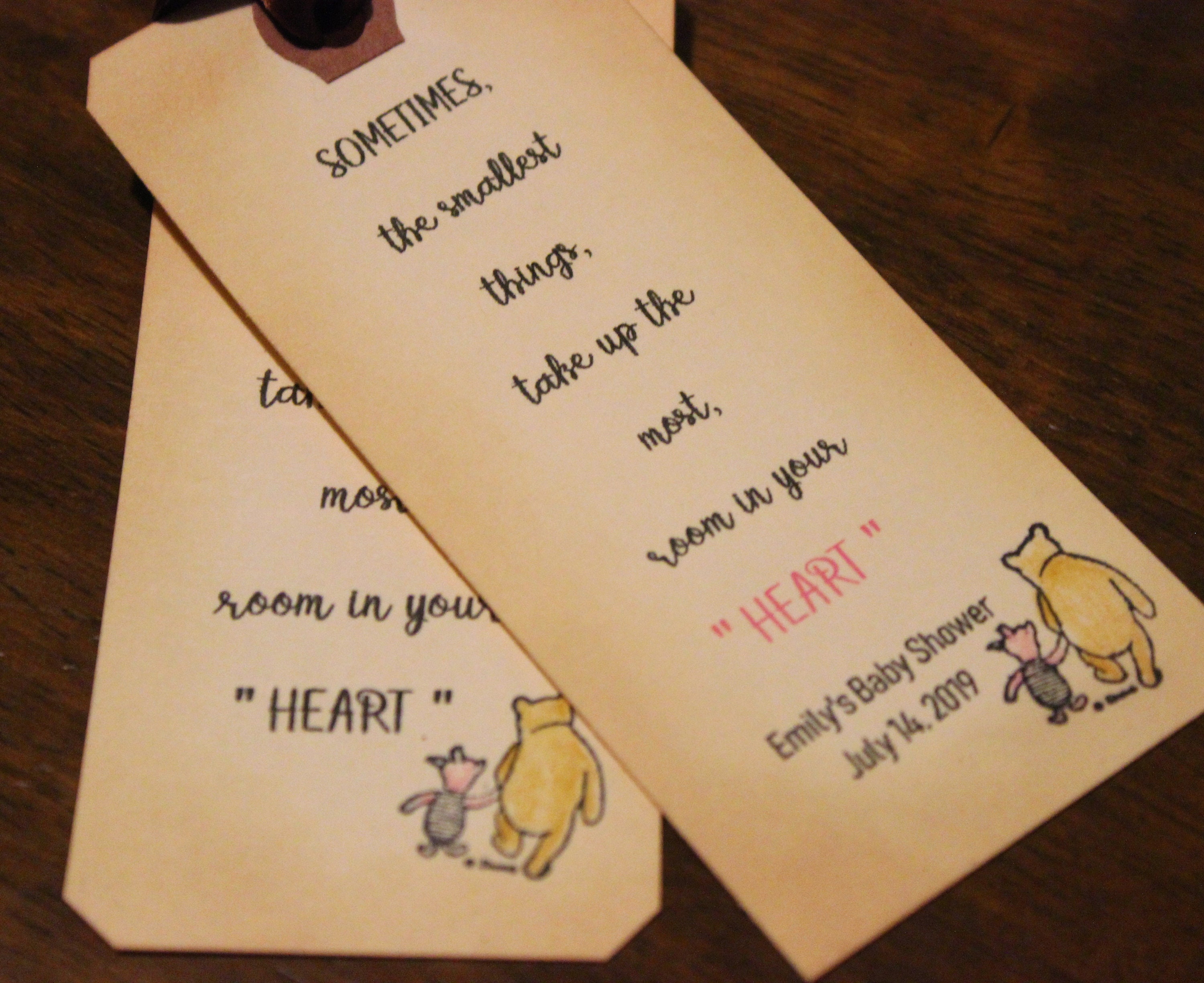 Storybook Themed Baby Shower Bookmark Famous Quotes atelieryuwa.ciao.jp