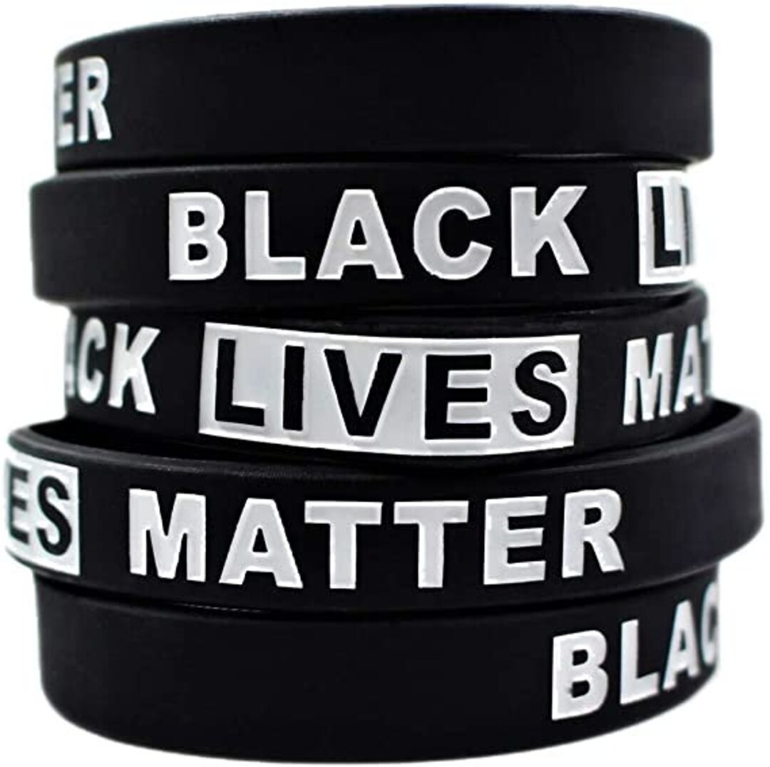 Tytlyworth Bracciale In Silicone Black Lives Matter,Bracciale - Foto 2