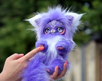 Art doll Fantasy Kitten cute Cat Animal