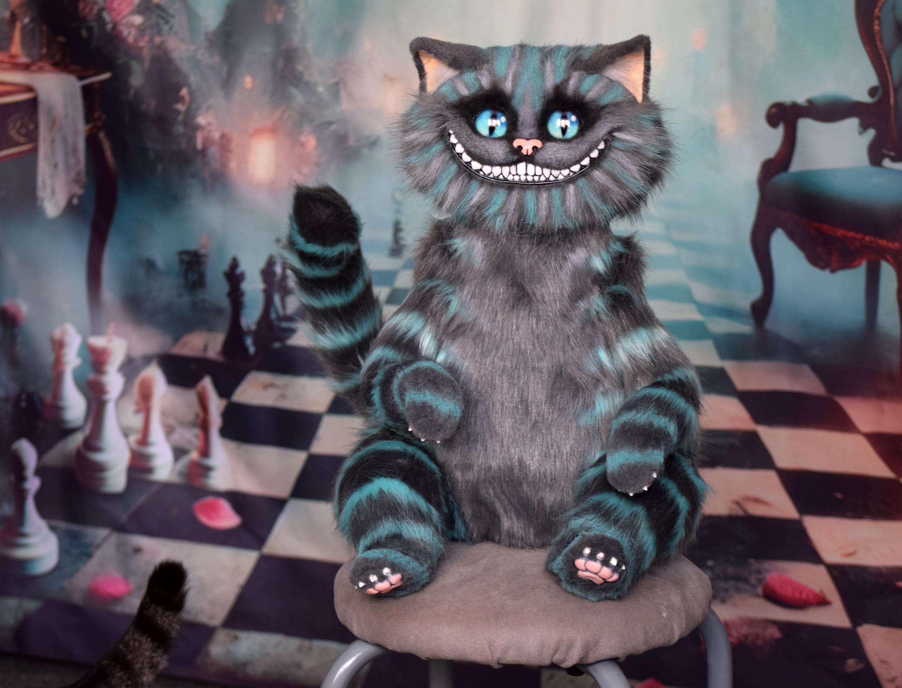 CAT From Wonderland Cheshire Collections Realistic Animals - Etsy