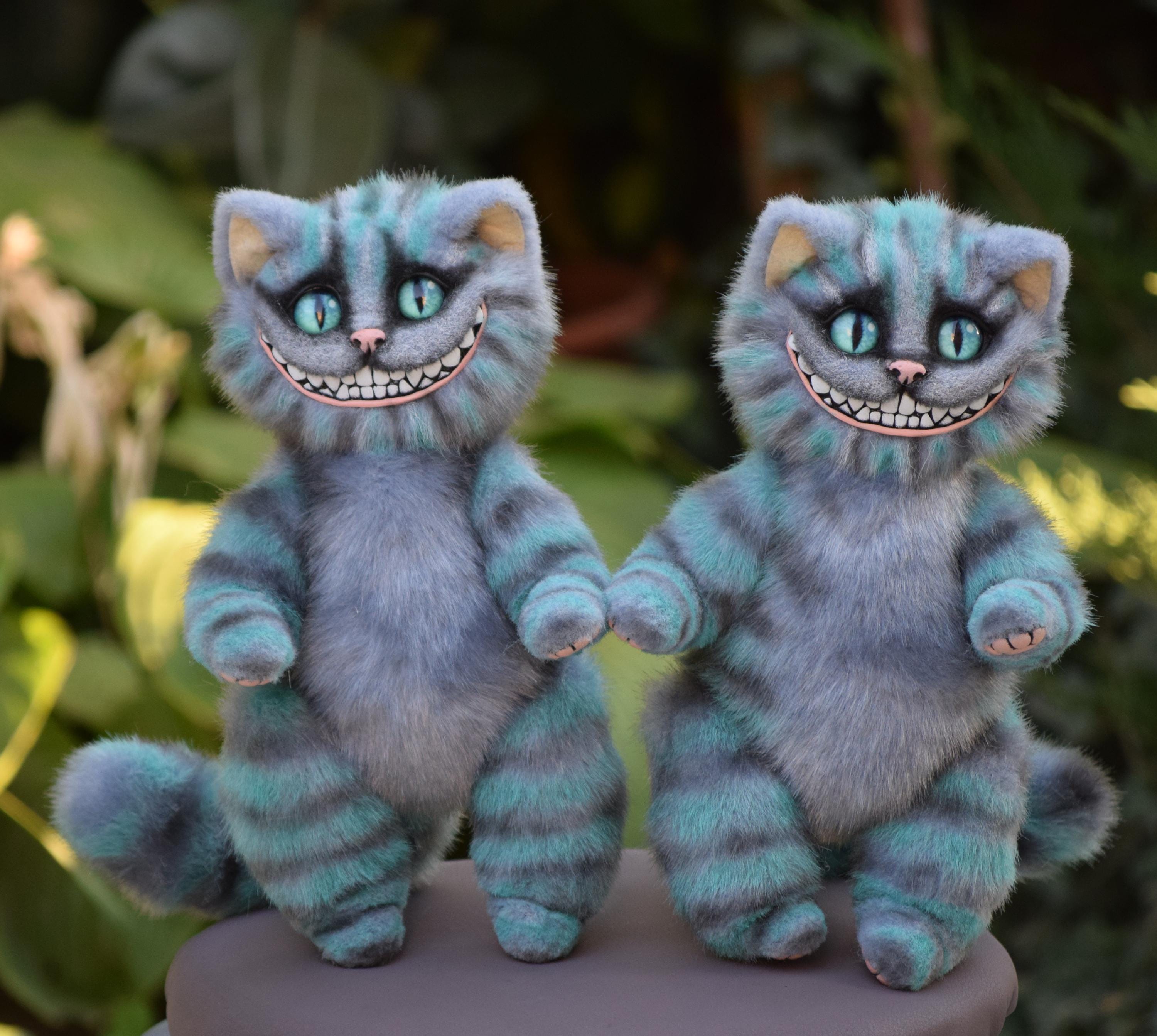 Cheshire CAT From Wonderland Collectible Realistic Animals - Etsy