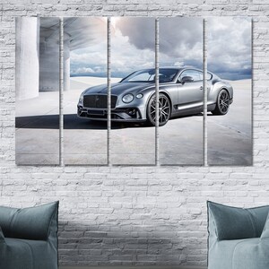 Bentley Continental GT Bentley canvas Bentley wall art Bentley wall decor Bentley poster Bentley print Bentley photo Bentley art