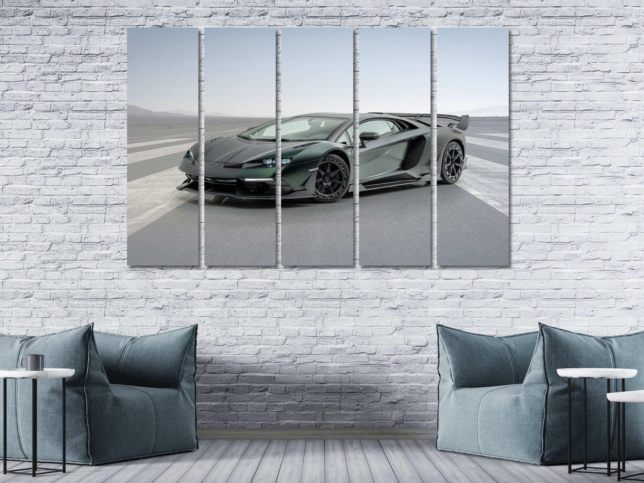 Lamborghini Aventador SVJ Wall Canvas Lamborghini Wall Art - Etsy