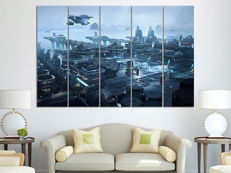 Star Wars Canvas Wall Art Decor Superhero Print Photo Kids Room
