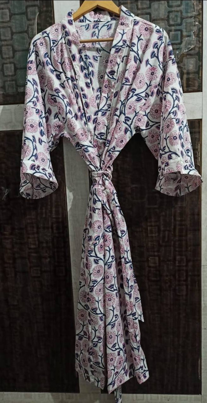 Best Selling Floral Print Indian Kimono Kimono Robe Kimono Cardigan Nights costume Body Coverups Japanese Kimono Bath Robes womens