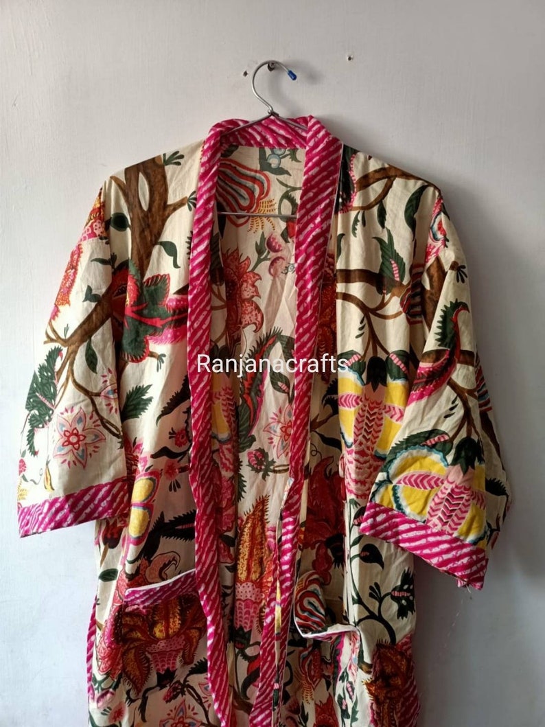 Indian Beautiful Best Selling Kimono Robes Indian Kimono Etsy