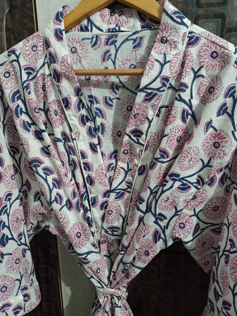 Best Selling Floral Print Indian Kimono Kimono Robe Kimono Cardigan Nights costume Body Coverups Japanese Kimono Bath Robes womens