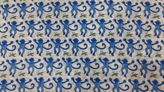 Cloth Making Indian Pure Cotton Fabric Sanganer Jaipur Natural | Etsy