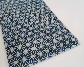 Indigo Print Best selling Floral handblock fabric Indian cotton Fabric doll making fabric Garment fabric kaftan fabric curtain fabric