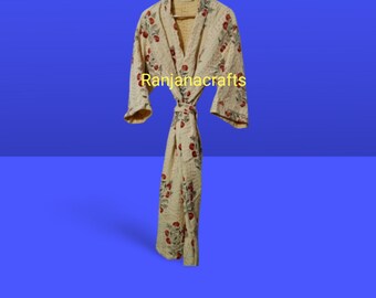Kantha Kimono,Kantha Jacket,indian Kimono Robes Kimono Cardigan Winter Cotton Jacket Winter Kimono Cardigan Boho Winter Dress Robe For Women