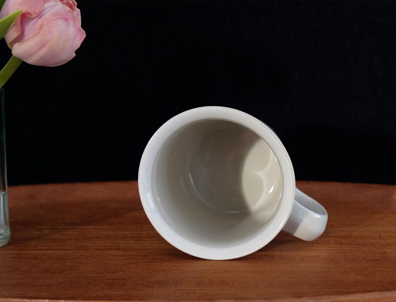 Arabia vintage Salla coffee mug, cocoa mug 300 ML designed by Raija Uosikkinen MCM vintage mug image 3