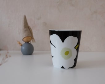 1 piece Marimekko Unikko poppy flower coffee mug cup 2.5DL without handle mint condition