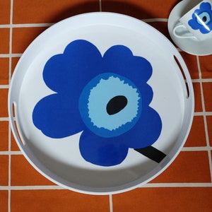 Marimekko Finland Marimekko Unikko poppy serving tray 38 cm, Maija Isola "Zak! designs"