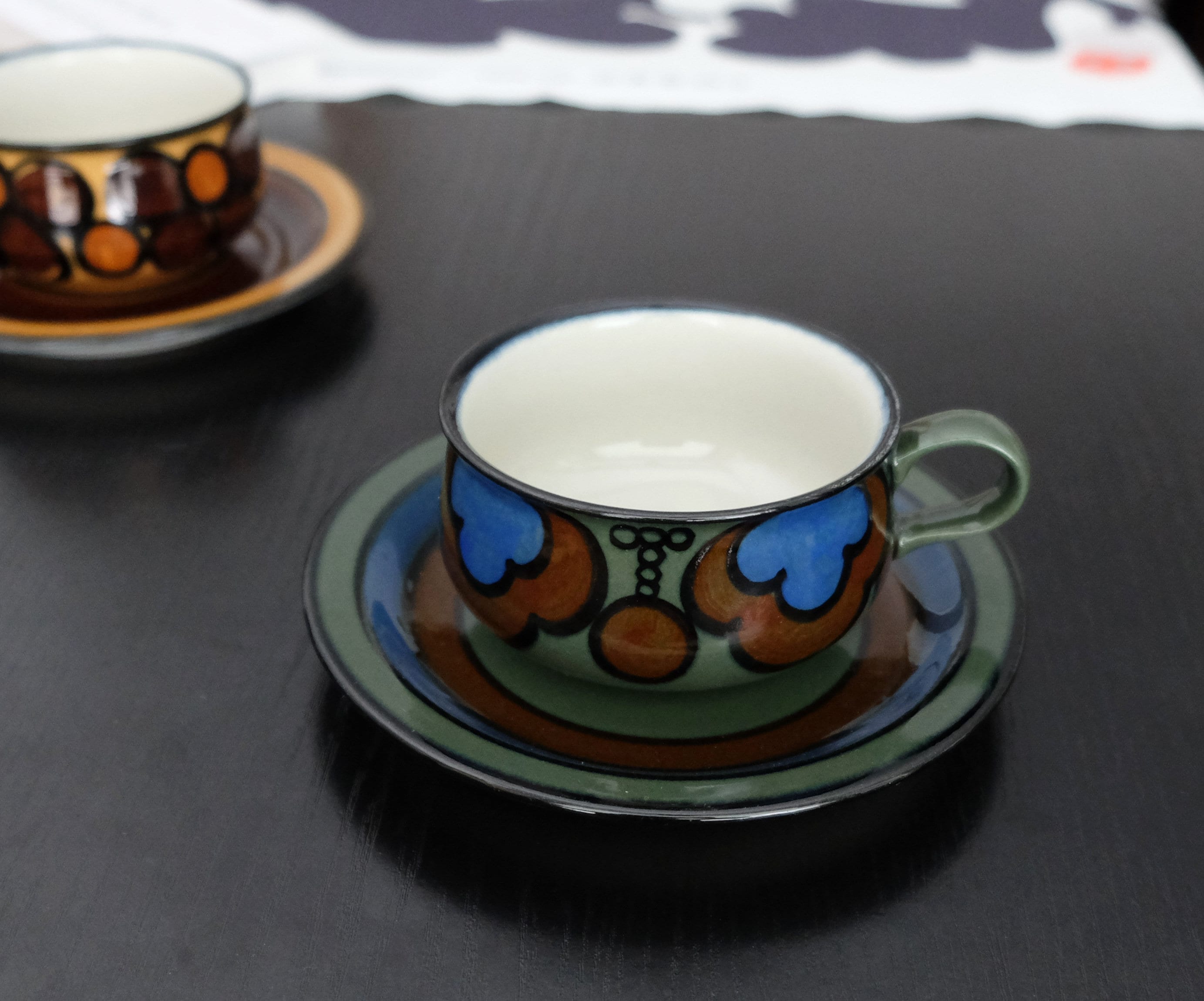 Arabia Atelje Arabia Kalevala Coffee Cup and Saucer 200ML, Hand 