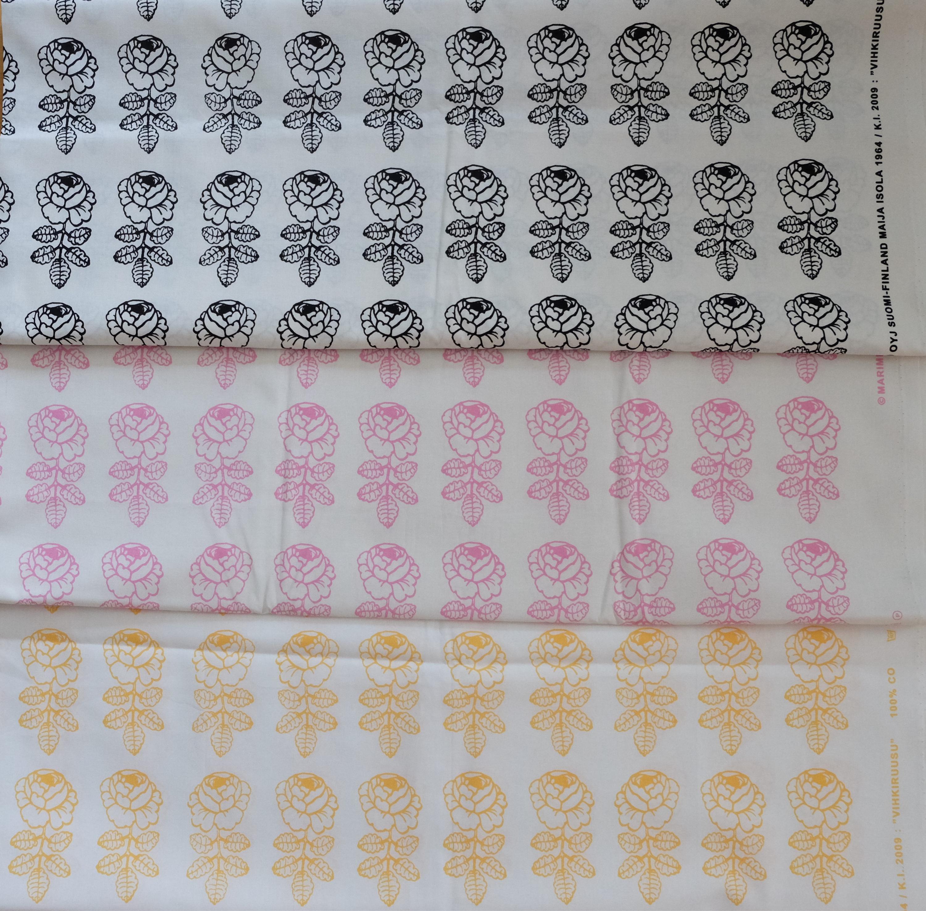 Marimekko Rose - Etsy