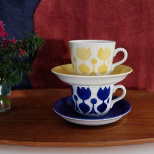 Arabia finland cup blue flower - Etsy 日本