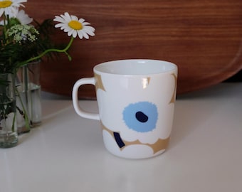 Marimekko Mansikka Strawberry Oiva Model Coffee Mug Without Handle