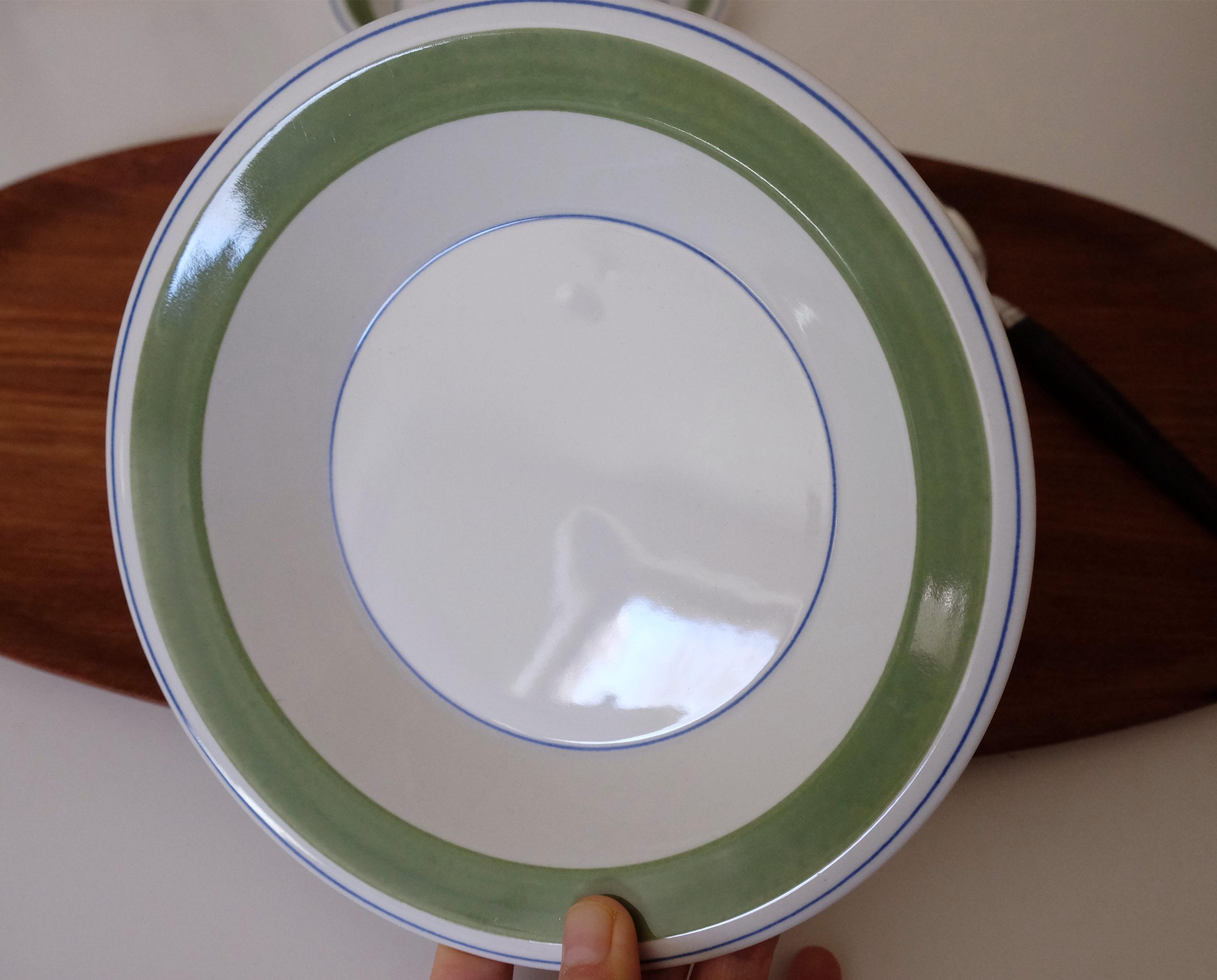 Mint Condition Arabia Krokus Vintage Deep Plate, Soup Bowl
