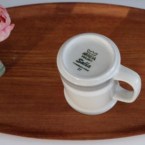 Arabia vintage Salla coffee mug, cocoa mug 300 ML designed by Raija Uosikkinen MCM vintage mug image 5
