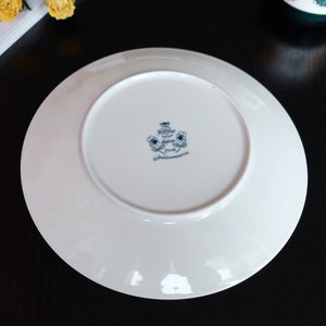 Rörstrand "Sylvia" 250-årsjubileum vintage middagstallrik 24,5 cm, designad av Sylvia Leuchovius, serveringsfat bild 3
