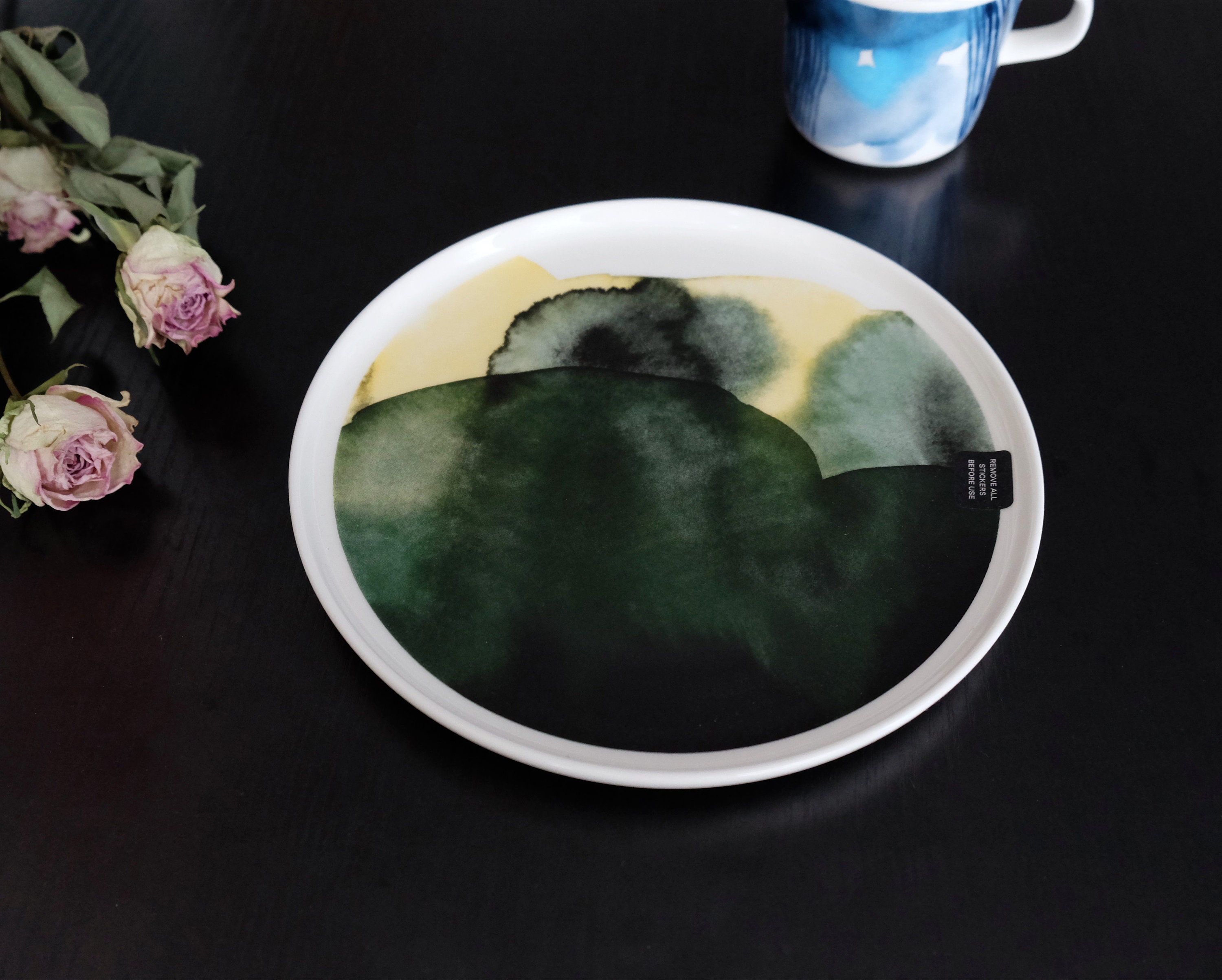 marimekko Oiva SÄÄPÄIVÄKIRJA プレート 32cm Marimekko Oiva - Sääpäiväkirja Dessert Plate, Side Plate 20cm