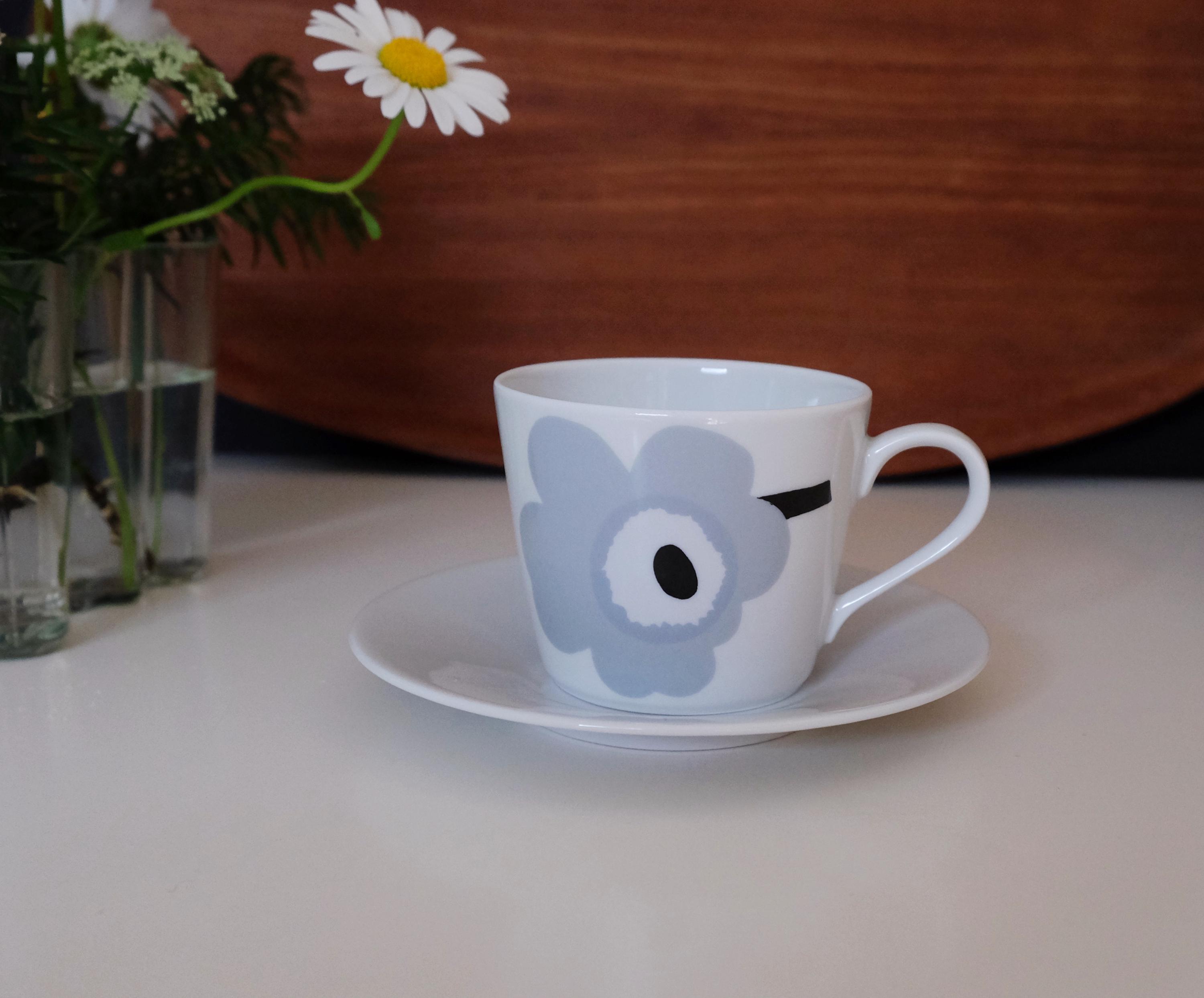 マリメッコ フィンランド ウニッコ ケシの花のティーカップ、コーヒー 