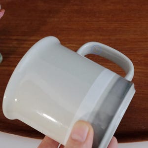 Arabia vintage Salla coffee mug, cocoa mug 300 ML designed by Raija Uosikkinen MCM vintage mug image 6