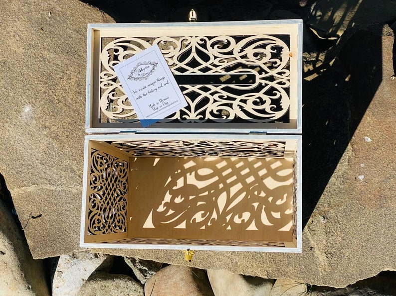 Personalized Money Box Wedding Envelope Box Custom Wedding Etsy