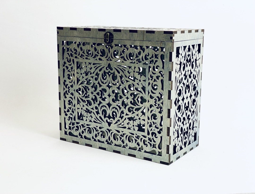 Wooden Envelope Box Custom Wedding Gifts Wedding Decor Etsy