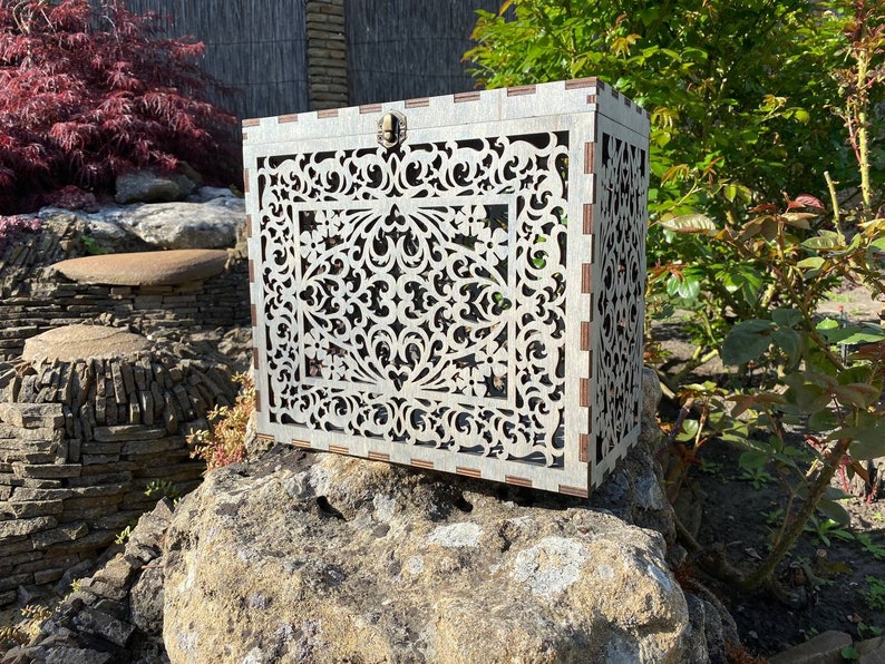 Wooden Envelope Box Custom Wedding Gifts Wedding Decor Etsy