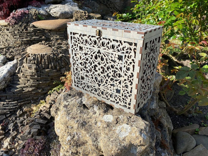 Wooden Envelope Box Custom Wedding Gifts Wedding Decor Etsy