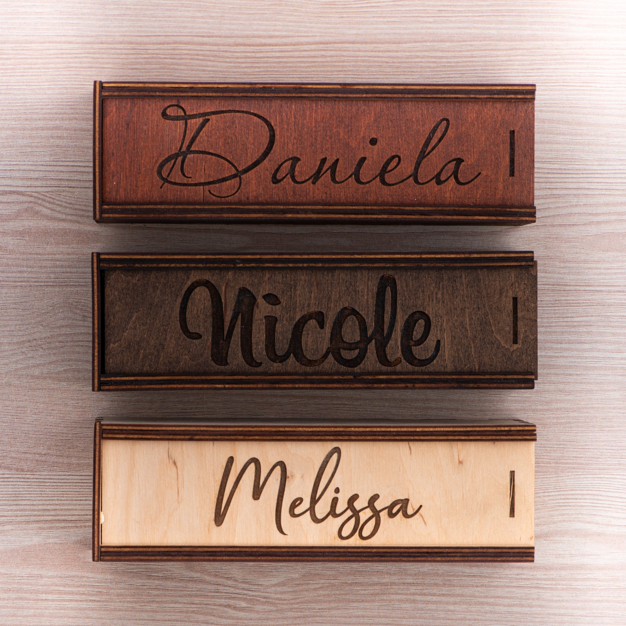 Personalized bridesmaid Gifts Box, Engraved Wooden Box for Wedding,  Custom Empty Wood Box, bridesmaid Proposal, birthday gift box
