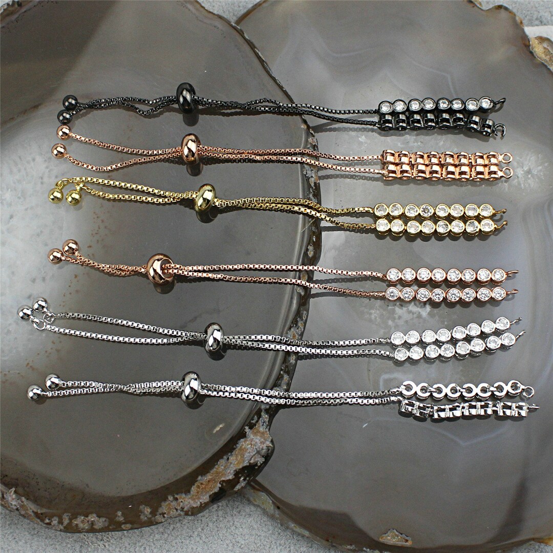 Adjustable Bracelet Chainfashion Bracelet Accessoryplating Etsy