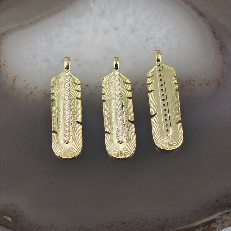 5-20pcs Plating cz jewelry pendant,clear cubic zircon micro pave charm pendant,cz necklaceearring jewelry accessories