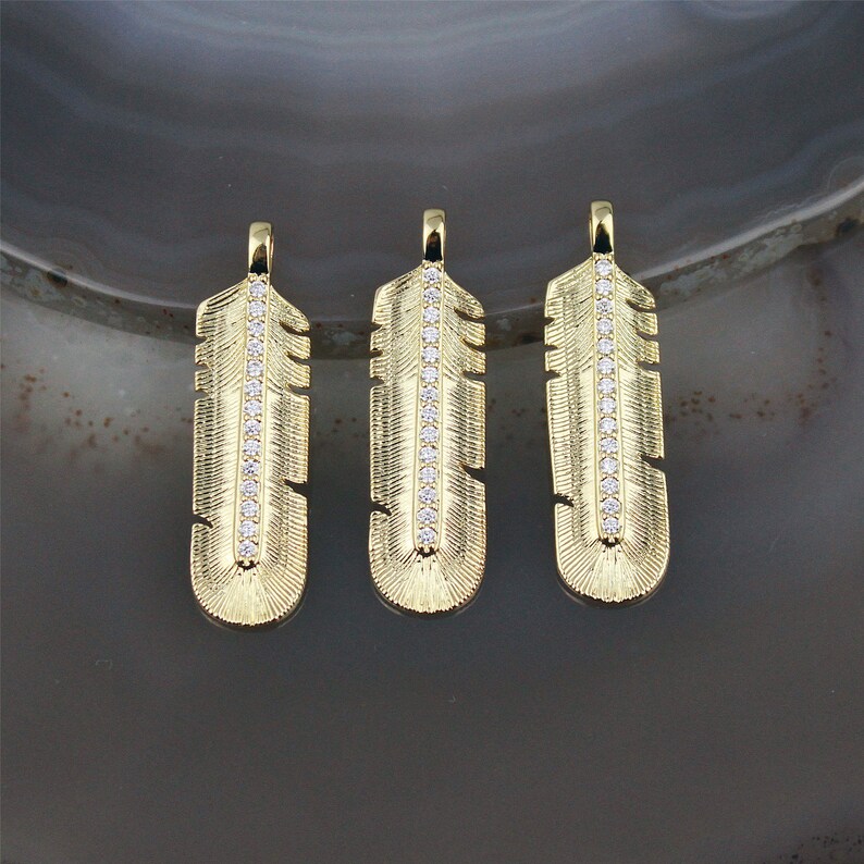 5-20pcs Plating cz jewelry pendant,clear cubic zircon micro pave charm pendant,cz necklaceearring jewelry accessories