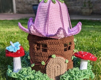 Fairy house crochet pattern- PDF download