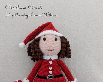 Christmas Carol- amigurumi pattern PDF download