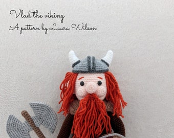 Vlad el vikingo- patrón amigurumi descargar PDF