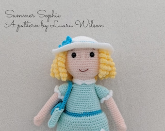 Summer Sophie- amigurumi pattern PDF download
