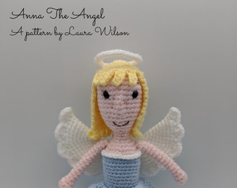 Anna the angel- amigurumi pattern PDF download