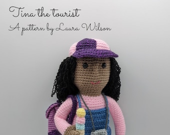 Tina the tourist- amigurumi pattern PDF download