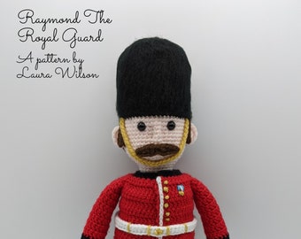 Raymond the royal guard- amigurumi pattern PDF download