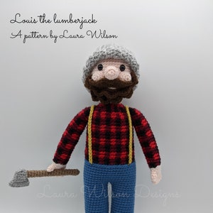 Louis der Holzfäller – Amigurumi-Muster PDF-Download